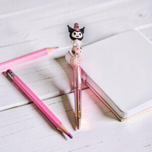 Kuromi ink pen~PInk w black ink